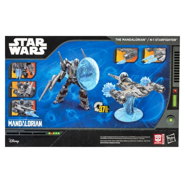 Transformers Collaborative Star Wars: The Mandalorian N-1 Starfighter Aksiyon Figürü