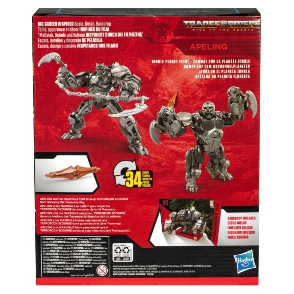 Transformers Studio Series Leader Class 116 Apelinq (Transformers: Rise of the Beasts) Aksiyon Figürü