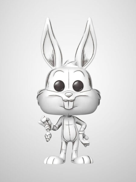 Looney Tunes - Bugs Bunny (Sketched Deco) Funko Pop! Animation Figür #2010