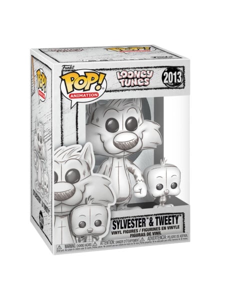 Looney Tunes - Sylvester & Tweety (Sketched Deco) Funko Pop! Animation Figür #2013