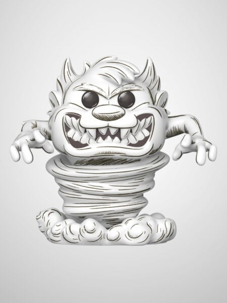 Looney Tunes - Taz (Sketched Deco) Funko Pop! Animation Figür #2014