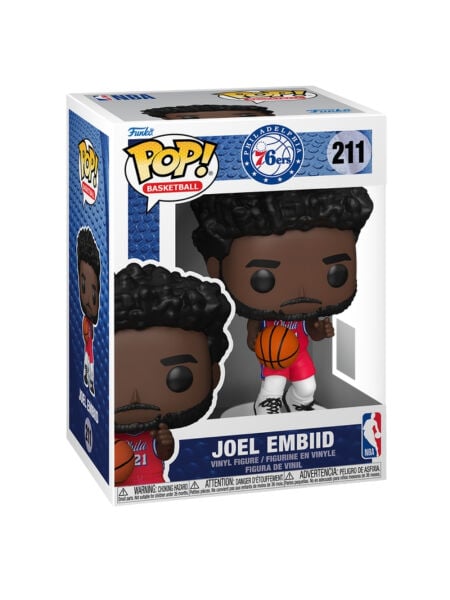 NBA Philadelphia 76Ers - Joel Embiid (Statement Edition Jersey) Funko Pop! Basketball Figür #211