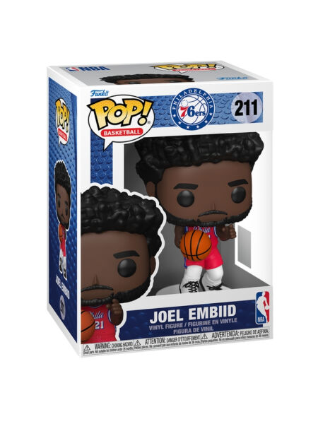 NBA Philadelphia 76Ers - Joel Embiid (Statement Edition Jersey) Funko Pop! Basketball Figür #211