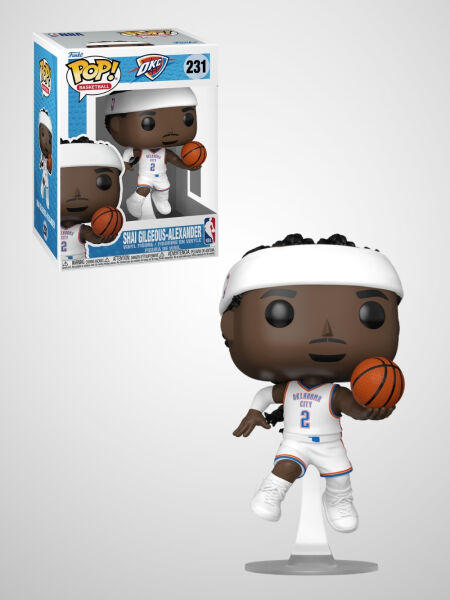NBA Oklahoma City - Shai Gilgeous-Alexander (Association Edition Jersey) Funko Pop! Basketball Figür #231