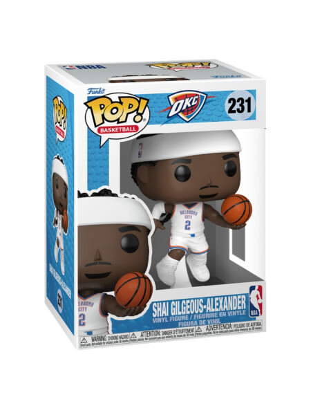 NBA Oklahoma City - Shai Gilgeous-Alexander (Association Edition Jersey) Funko Pop! Basketball Figür #231