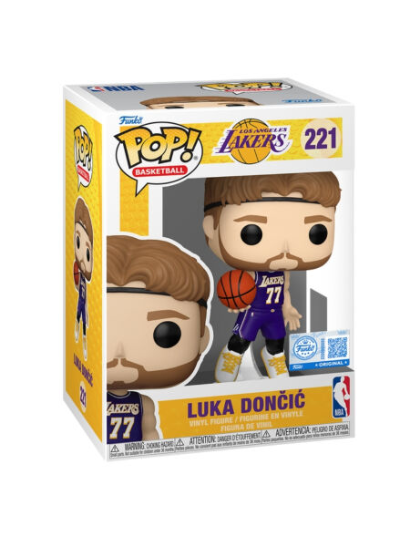 NBA LA Lakers - Luka Doncic (2025 Statement Edition Uniform) Funko Pop! Basketball Figür #221