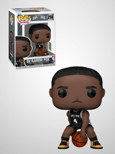 NBA San Antonio Spurs - De'Aaron Fox (2025 Icon Edition Uniform) Funko Pop! Basketball Figür #218