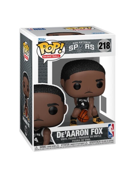 NBA San Antonio Spurs - De'Aaron Fox (2025 Icon Edition Uniform) Funko Pop! Basketball Figür #218