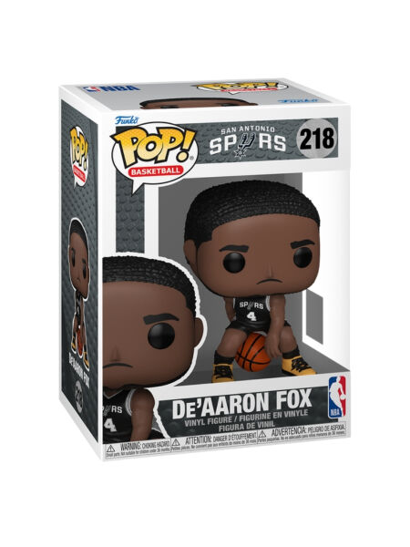 NBA San Antonio Spurs - De'Aaron Fox (2025 Icon Edition Uniform) Funko Pop! Basketball Figür #218