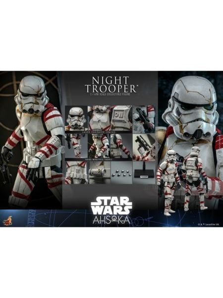 Star Wars: Ahsoka - Night Trooper 1/6 Scale Koleksiyon Figürü