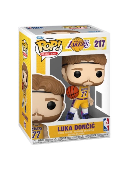 NBA LA Lakers - Luka Doncic (2025 Icon Edition Uniform) Funko Pop! Basketball Figür #217