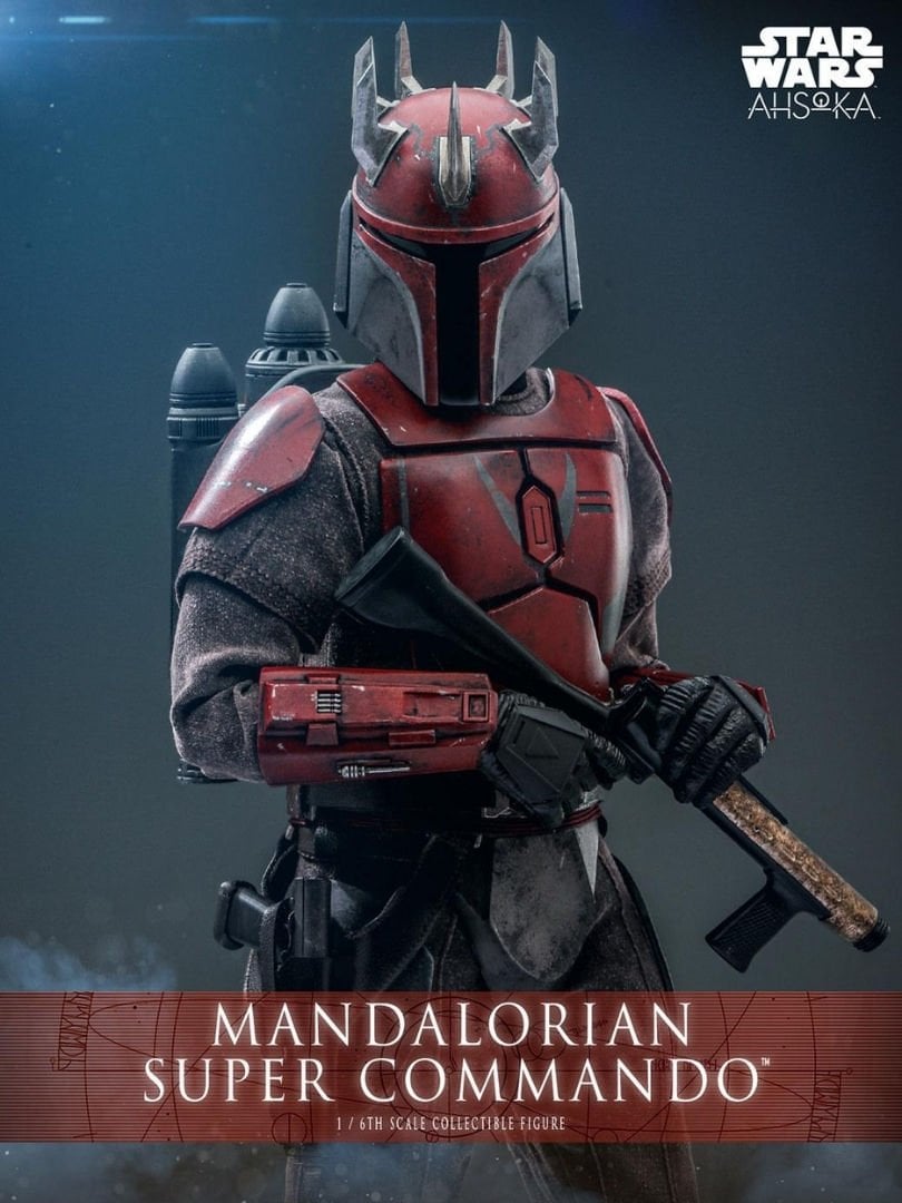 Star Wars: Ahsoka - Mandalorian Super Commando Captain 1/6 Scale Koleksiyon Figürü