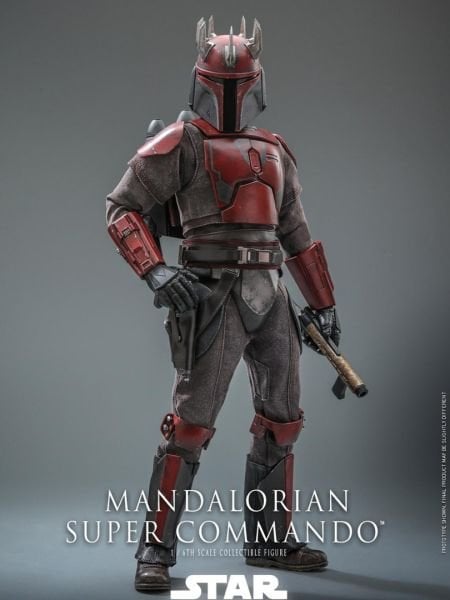 Star Wars: Ahsoka - Mandalorian Super Commando Captain 1/6 Scale Koleksiyon Figürü