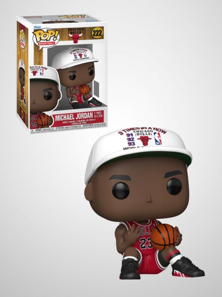 NBA Chicago Bulls - Michael Jordan 3 Times in a Row Funko Pop! Basketball Figür #222