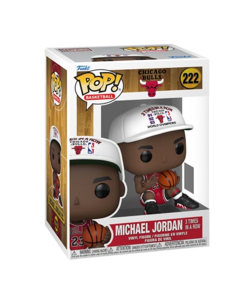 NBA Chicago Bulls - Michael Jordan 3 Times in a Row Funko Pop! Animation Figür #222