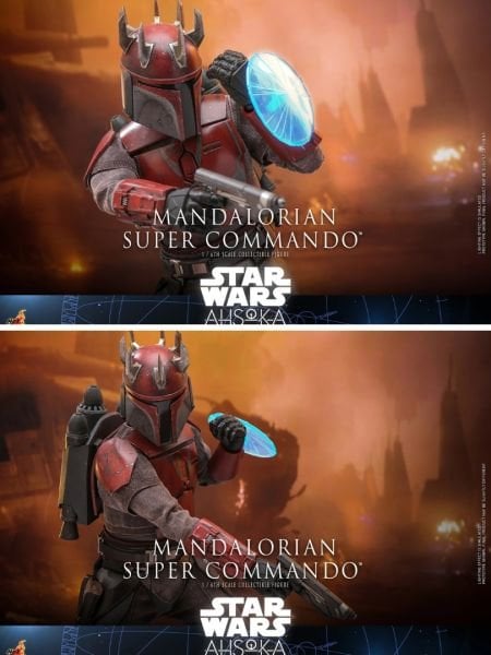 Star Wars: Ahsoka - Mandalorian Super Commando Captain 1/6 Scale Koleksiyon Figürü