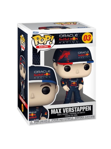 Formula 1 Oracle Red Bull - Max Verstappen Funko Pop! Racing Figür #03