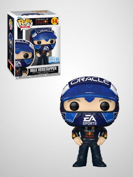 Formula 1 Oracle Red Bull - Max Verstappen (USA Helmet) Exclusive Funko Pop! Racing Figür #14