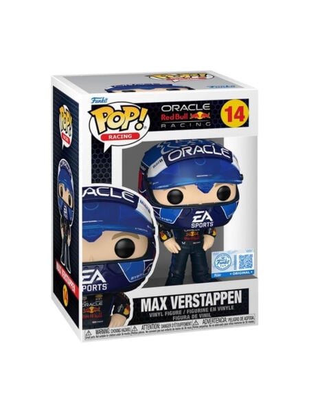 Formula 1 Oracle Red Bull - Max Verstappen (USA Helmet) Exclusive Funko Pop! Racing Figür #14