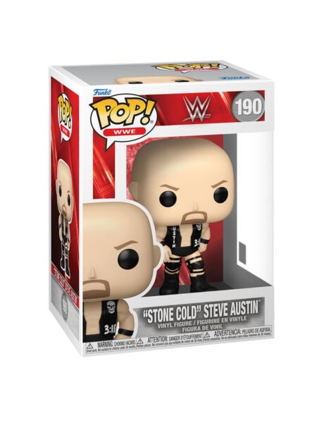 WWE - ''Stone Cold'' Steve Austin Funko Pop! Figür #190