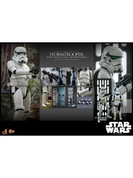Star Wars - Stormtrooper with Death Star Environment 1/6 Scale Koleksiyon Figür Seti