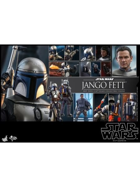 Star Wars: Attack of the Clones - Jango Fett 1/6 Scale Koleksiyon Figürü