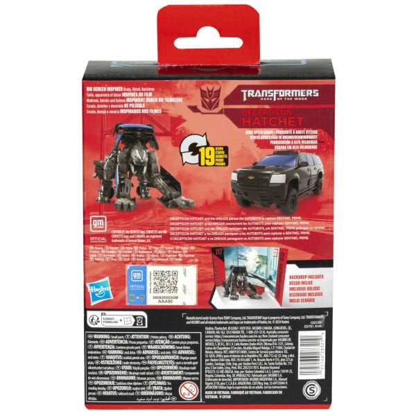 Transformers Studio Series Deluxe Class 117 Decepticon Hatchet (Transformers: Dark of the Moon) Aksiyon Figürü