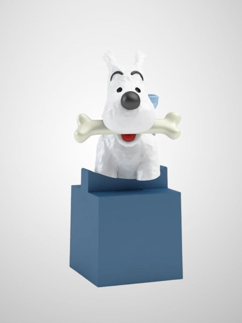 Tintin - Milou (Snowy) Büst