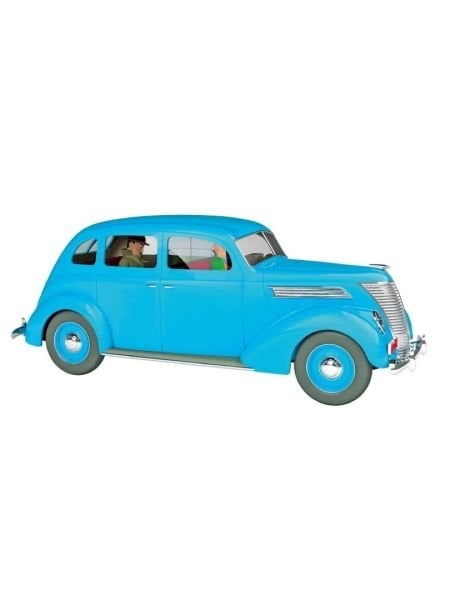 Tintin - The Cab of Marc Charlet (Le Taxi de Marc Charlet) 1/24 Scale Diecast Model Araç (No.38)