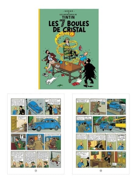 Tintin - The Cab of Marc Charlet (Le Taxi de Marc Charlet) 1/24 Scale Diecast Model Araç (No.38)