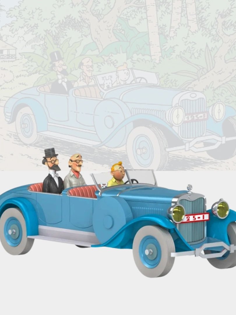 Tintin - Doctor Finney's Lincoln Torpedo (La Torpedo du Dr Finney
