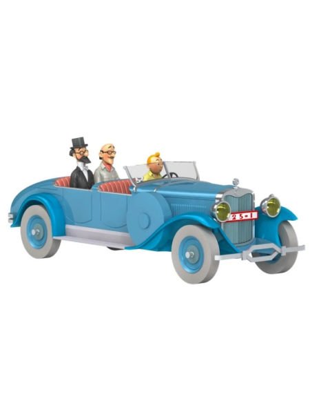 Tintin - Doctor Finney's Lincoln Torpedo (La Torpedo du Dr Finney) 1/24 Scale Diecast Model Araç (No.10)