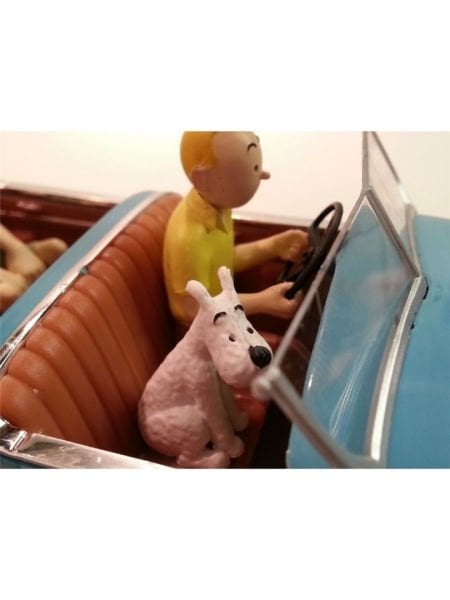 Tintin - Doctor Finney's Lincoln Torpedo (La Torpedo du Dr Finney) 1/24 Scale Diecast Model Araç (No.10)