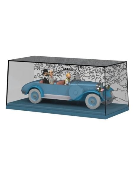 Tintin - Doctor Finney's Lincoln Torpedo (La Torpedo du Dr Finney) 1/24 Scale Diecast Model Araç (No.10)