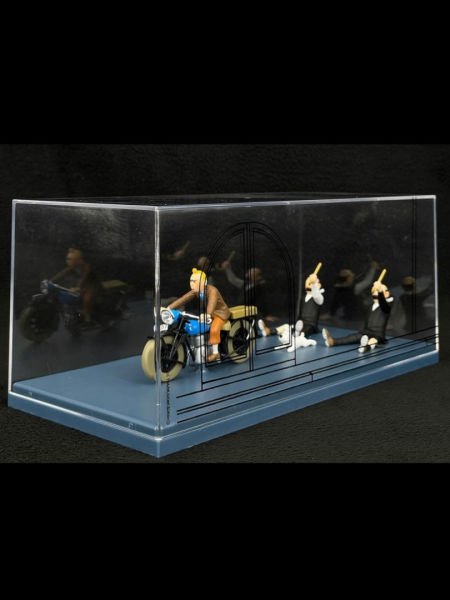 Tintin - Tintin's Motorbike (La Moto de Tintin) 1/24 Scale Diecast