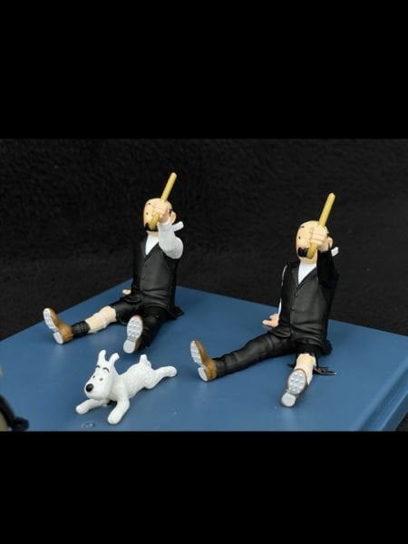 Tintin - Tintin's Motorbike (La Moto de Tintin) 1/24 Scale Diecast Model Araç (No.70)