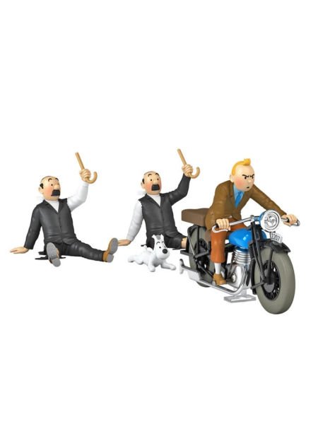 Tintin - Tintin's Motorbike (La Moto de Tintin) 1/24 Scale Diecast