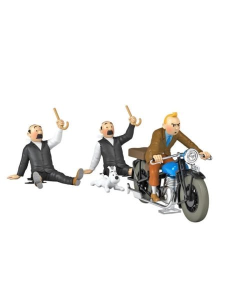 Tintin - Tintin's Motorbike (La Moto de Tintin) 1/24 Scale Diecast Model Araç (No.70)