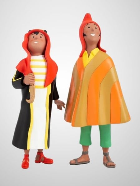 Tintin - Abdallah and Zorrino (Musée Imaginaire Collection) Heykel