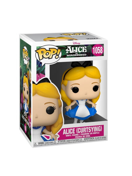 Alice in Wonderland 70th Anniversary - Alice (Curtsying) Funko Pop! Disney Figür #1058