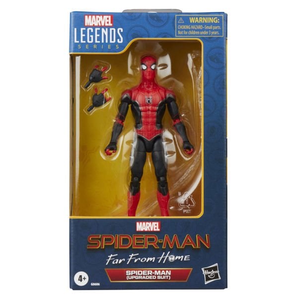 Marvel Legends Series Spider-Man (Upgraded Suit) (Spider-Man: Far From Home) Aksiyon Figürü