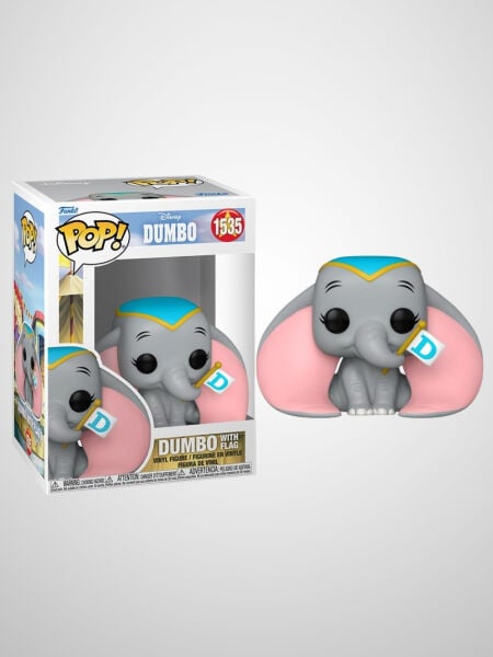 Dumbo - Dumbo with Flag Funko Pop! Disney Figür #1535