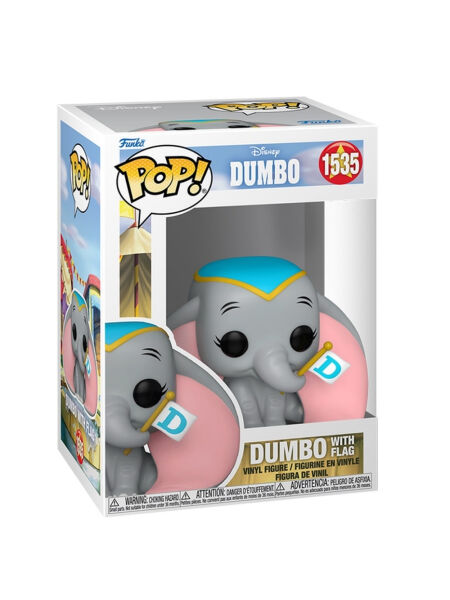 Dumbo - Dumbo with Flag Funko Pop! Disney Figür #1535