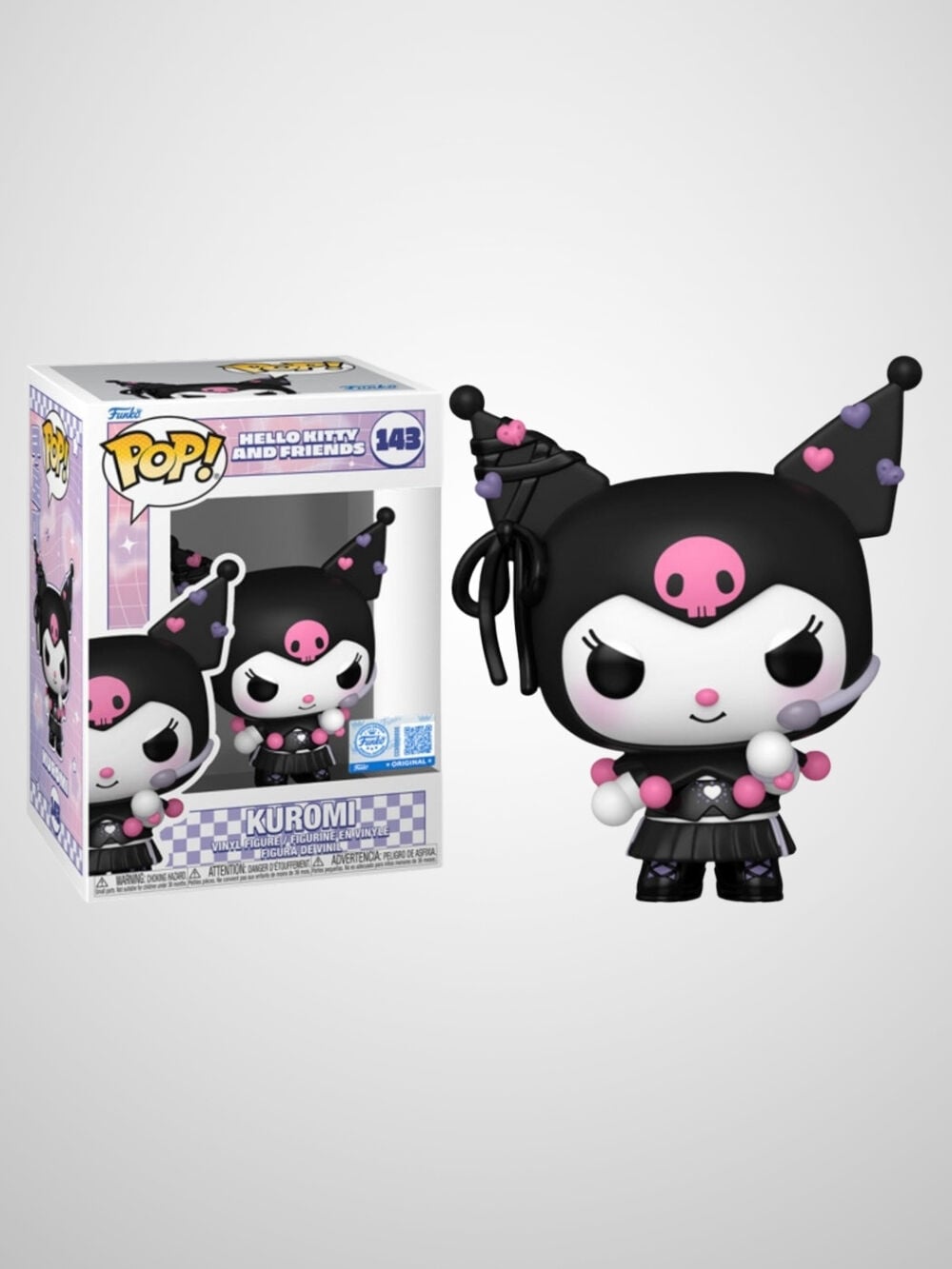 Hello Kitty and Friends - Kuromi K-Pop (Exclusive) Funko Pop! Animation Figür #143
