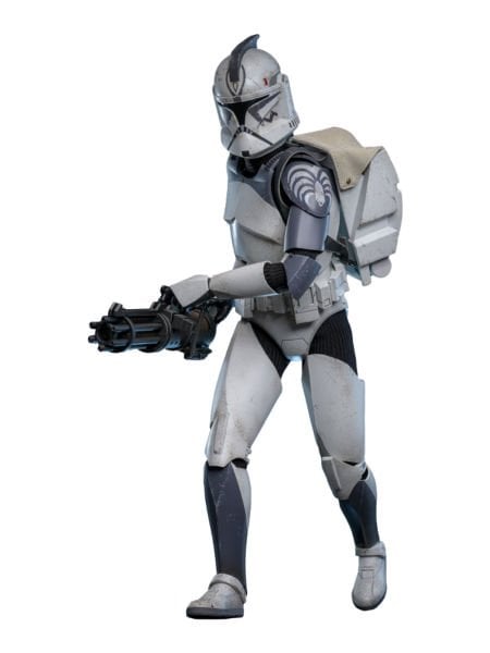 Star Wars: The Clone Wars - 104th Battalion Wolfpack Clone Trooper (Deluxe Version) 1/6 Scale Koleksiyon Figürü