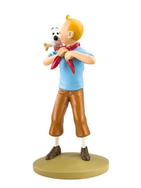 Tintin - Tintin Fetches Milou (Tintin ramene Milou) Heykel
