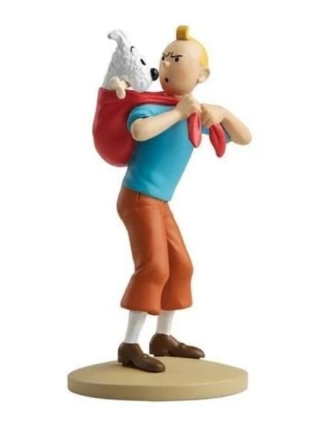 Tintin - Tintin Fetches Milou (Tintin ramene Milou) Heykel