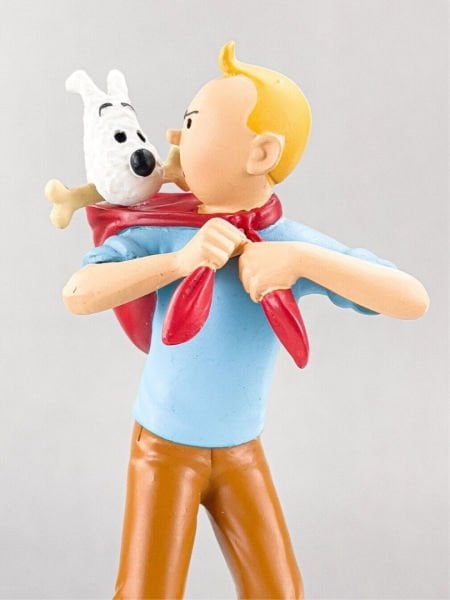 Tintin - Tintin Fetches Milou (Tintin ramene Milou) Heykel