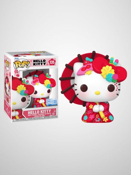 Hello Kitty and Friends - Hello Kitty in Kimono (Exclusive) Funko Pop! Animation Figür #135
