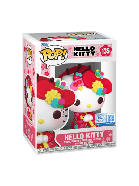 Hello Kitty and Friends - Hello Kitty in Kimono (Exclusive) Funko Pop! Animation Figür #135